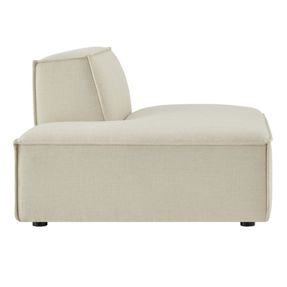 Restore Performance Fabric Upholstered Left-Facing Armless Modular Chaise