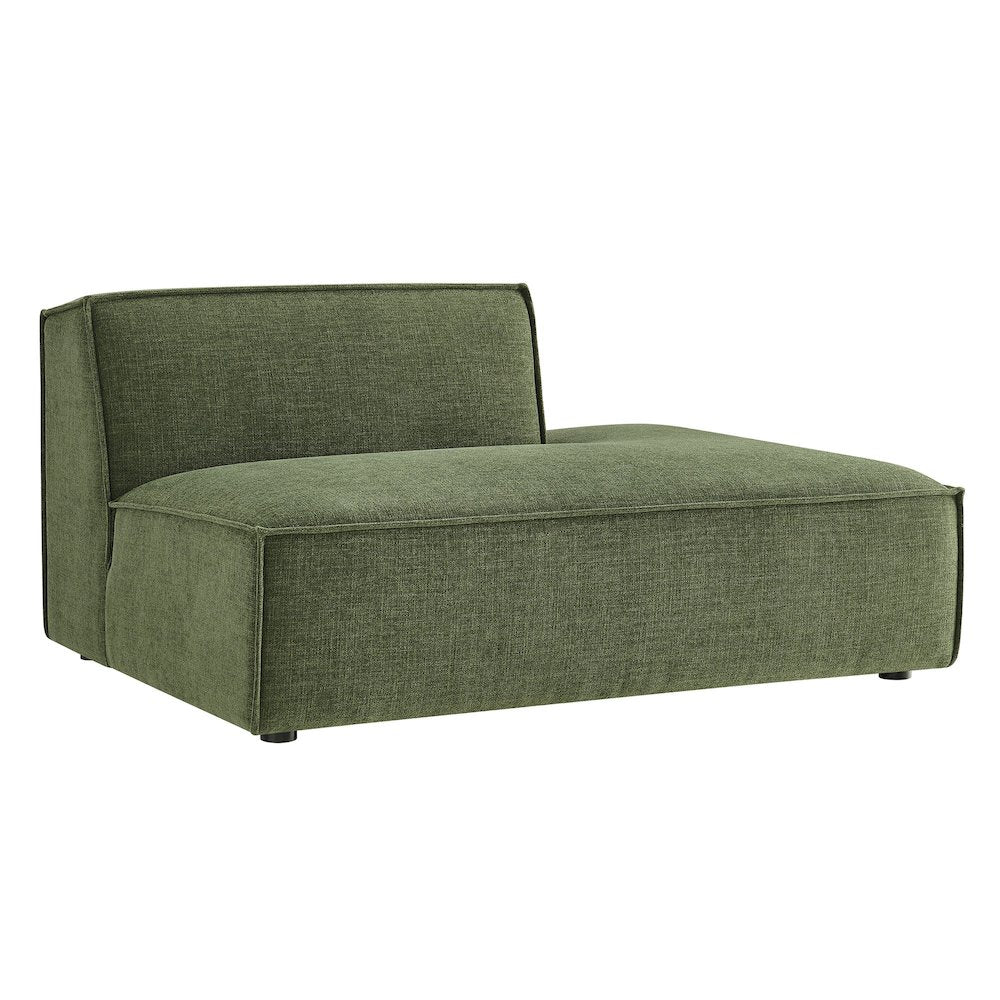Restore Performance Fabric Upholstered Right-Facing Armless Modular Chaise