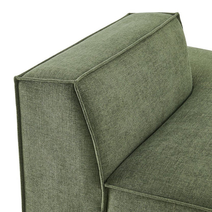 Restore Performance Fabric Upholstered Right-Facing Armless Modular Chaise