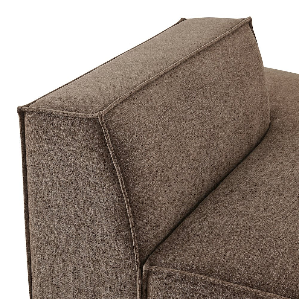 Restore Performance Fabric Upholstered Right-Facing Armless Modular Chaise