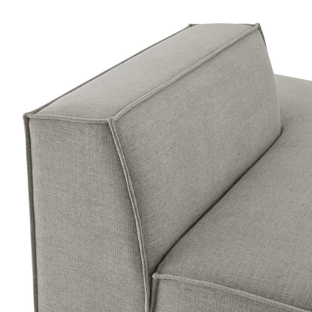 Restore Performance Fabric Upholstered Right-Facing Armless Modular Chaise