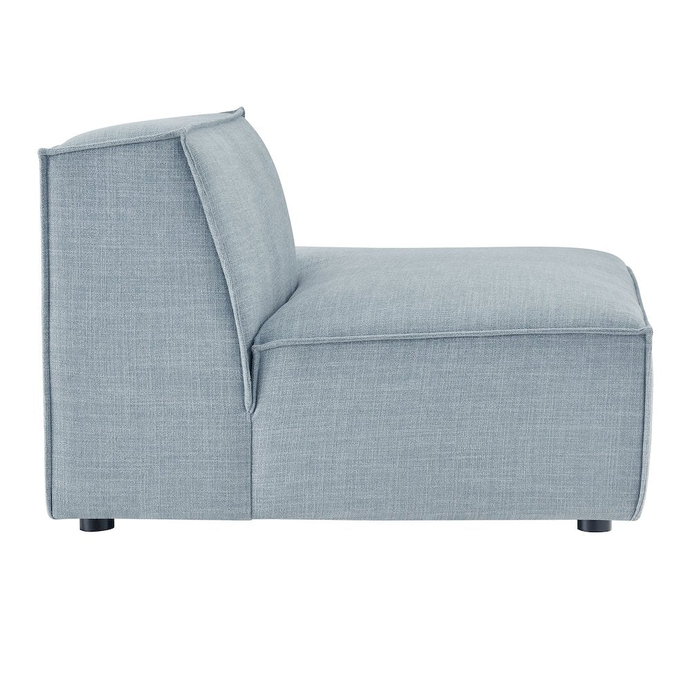 Restore Performance Fabric Upholstered Right-Facing Armless Modular Chaise