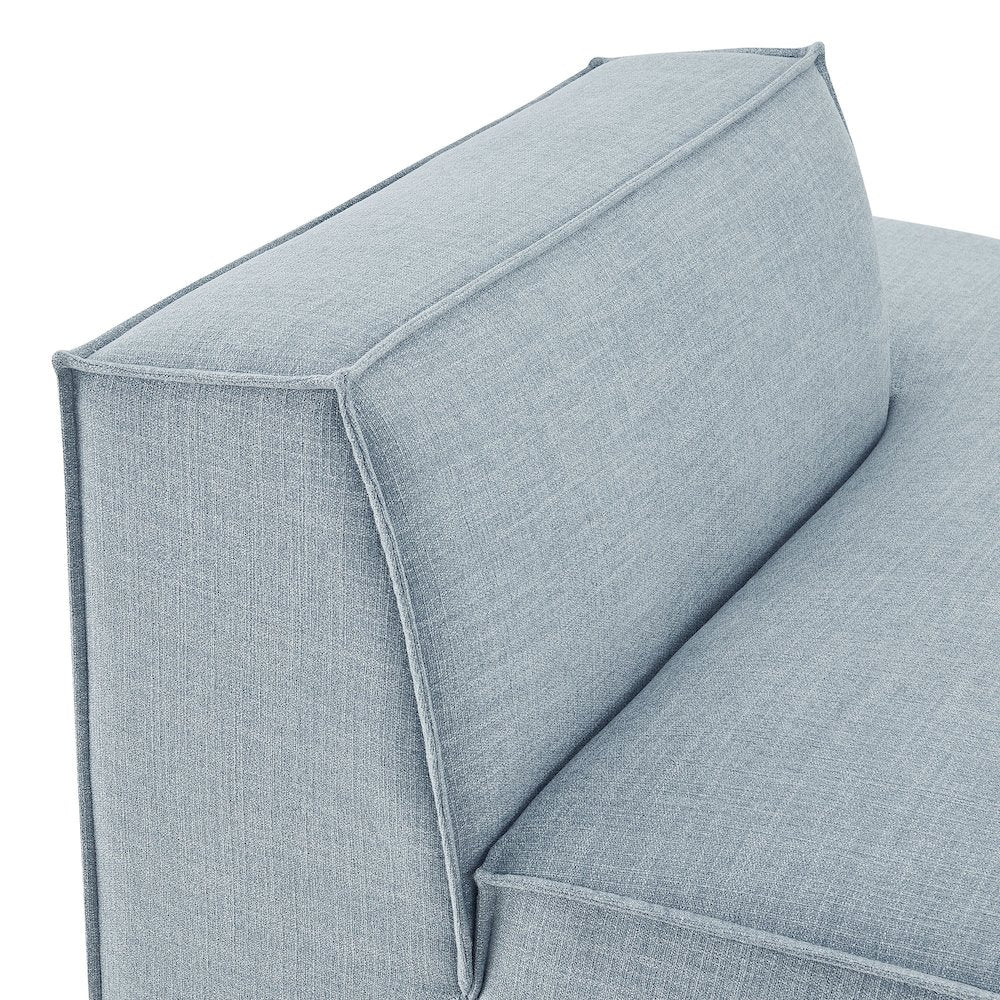 Restore Performance Fabric Upholstered Right-Facing Armless Modular Chaise