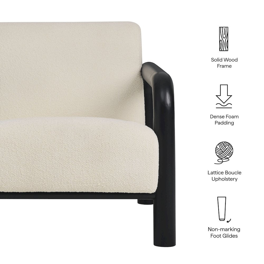 Sereno Boucle Accent Chair