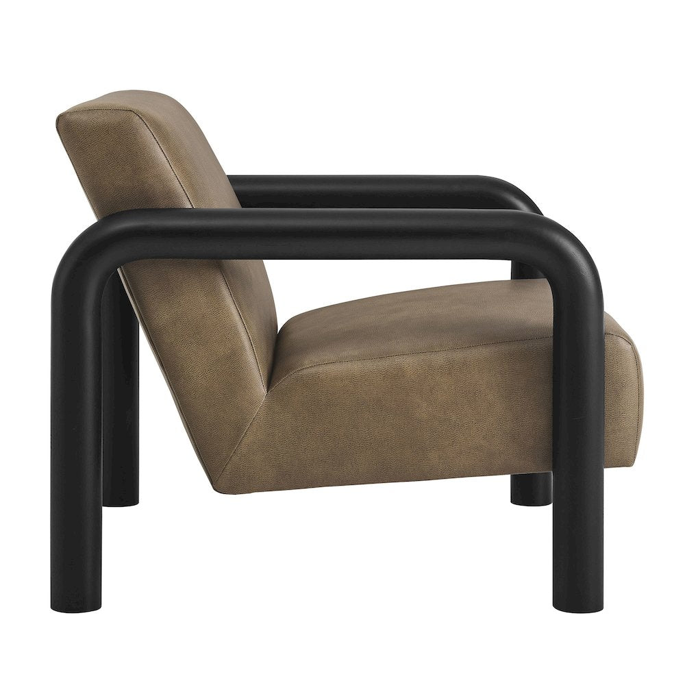 Sereno Vegan Leather Accent Chair