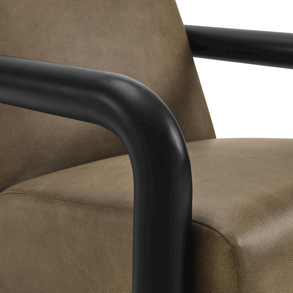 Sereno Vegan Leather Accent Chair