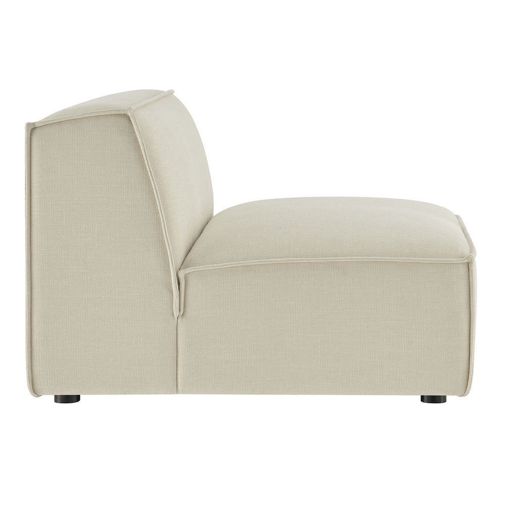 Restore Performance Fabric Upholstered Armless Modular Chair