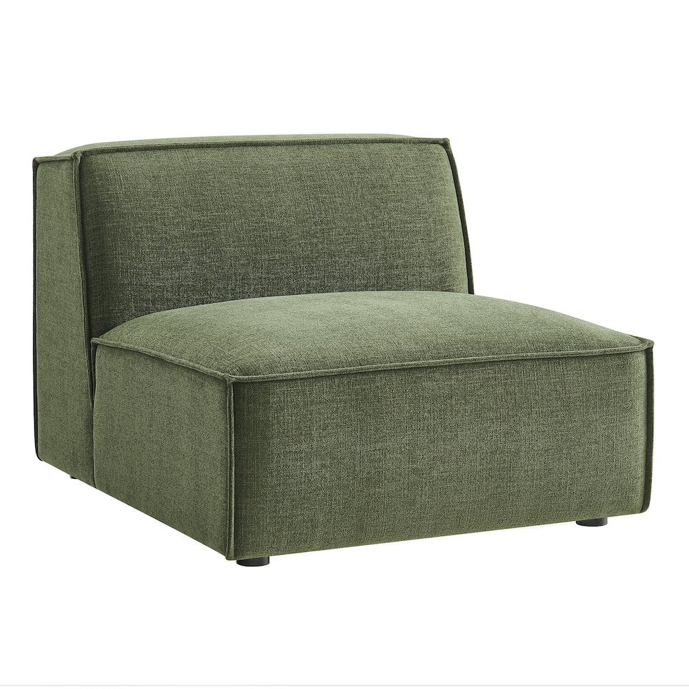 Restore Performance Fabric Upholstered Armless Modular Chair
