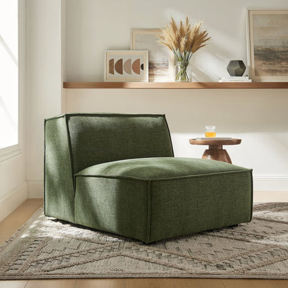 Restore Performance Fabric Upholstered Armless Modular Chair