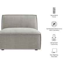 Restore Performance Fabric Upholstered Armless Modular Chair
