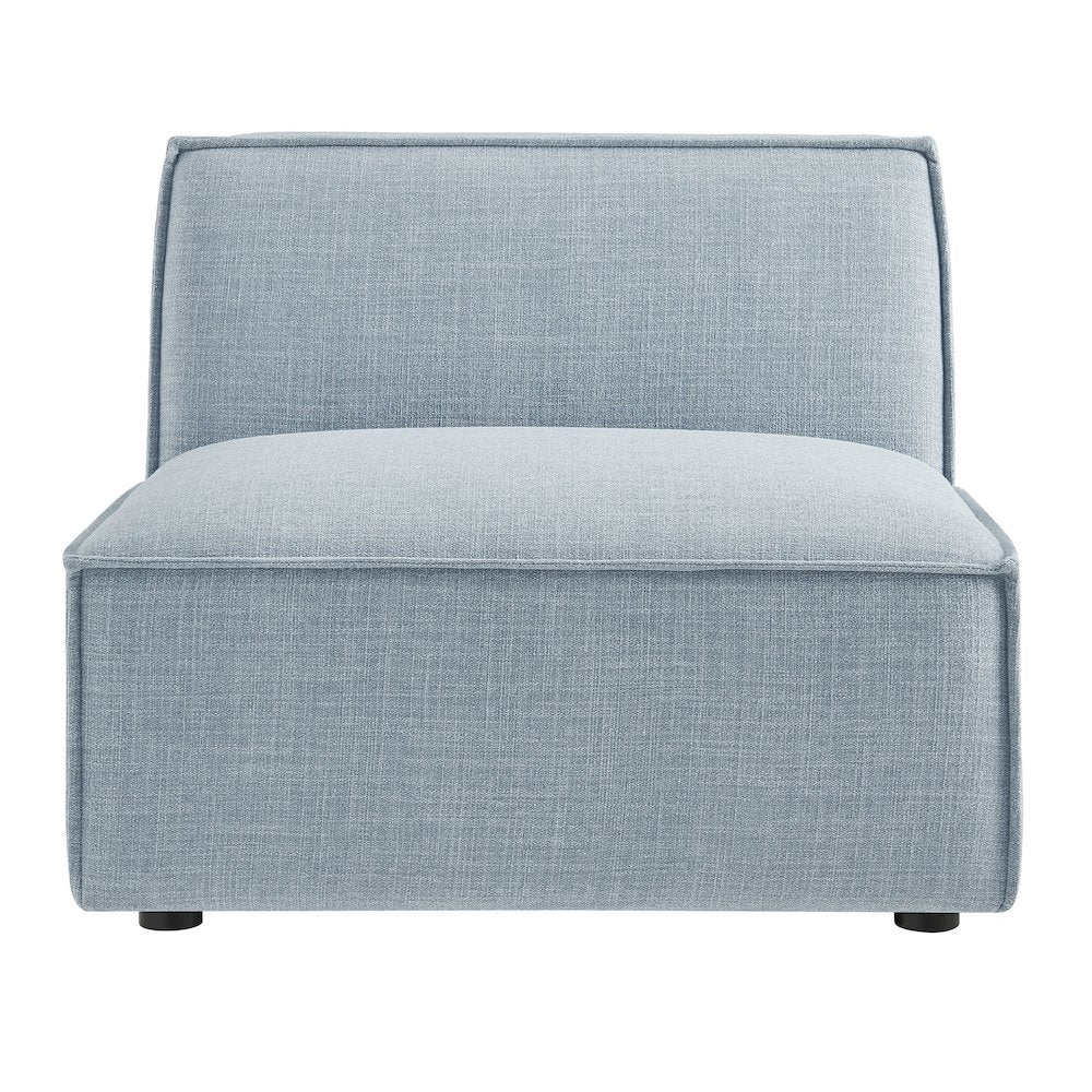 Restore Performance Fabric Upholstered Armless Modular Chair