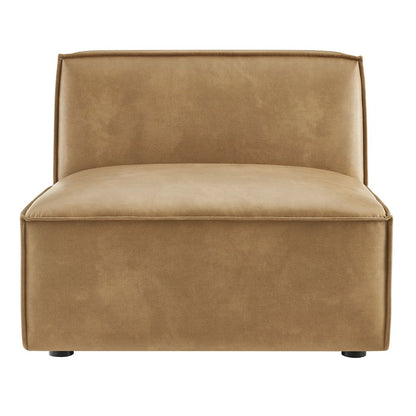 Restore Vegan Leather Armless Modular Chair