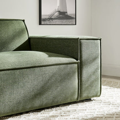 Restore Performance Fabric Upholstered Right-Facing Modular Lounge Chair