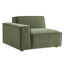 Restore Performance Fabric Upholstered Left-Facing Modular Lounge Chair