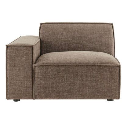 Restore Performance Fabric Upholstered Left-Facing Modular Lounge Chair