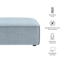 Restore Performance Fabric Upholstered Modular Ottoman
