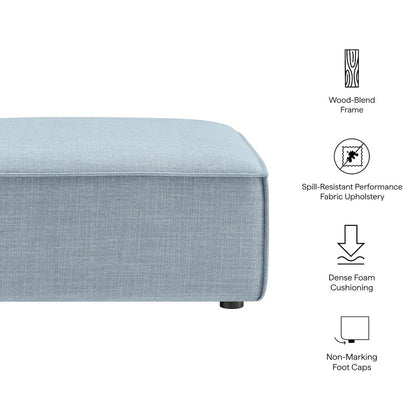 Restore Performance Fabric Upholstered Modular Ottoman