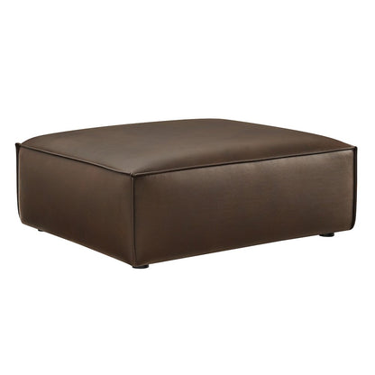 Restore Vegan Leather Modular Ottoman