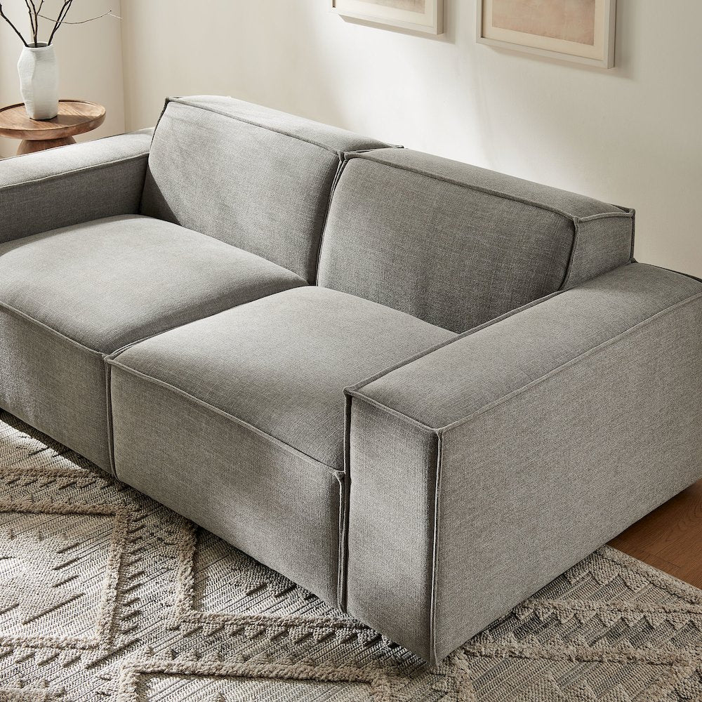 Restore 2-Piece Performance Fabric Upholstered Modular Loveseat