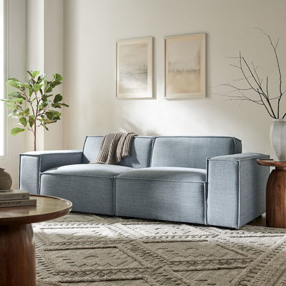 Restore 2-Piece Performance Fabric Upholstered Modular Loveseat