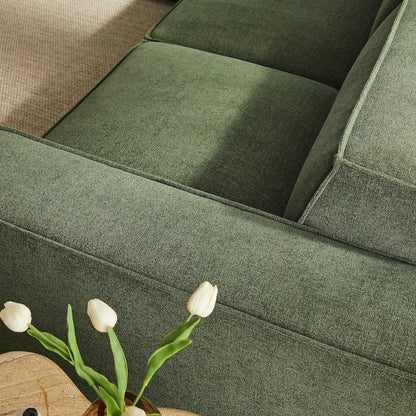 Restore 5-Piece Performance Fabric Upholstered Modular L-Shaped Sofa