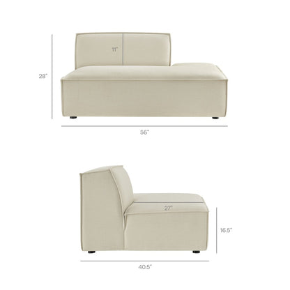 Restore 6-Piece Performance Fabric Upholstered U-Shaped Sectional Sofa