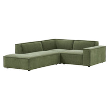 Restore 3-Piece Performance Fabric Upholstered Modular L-Shaped Sectional Sofa