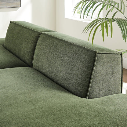 Restore 2-Piece Performance Fabric Upholstered Modular Loveseat