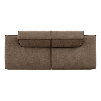 Restore 2-Piece Performance Fabric Upholstered Modular Loveseat