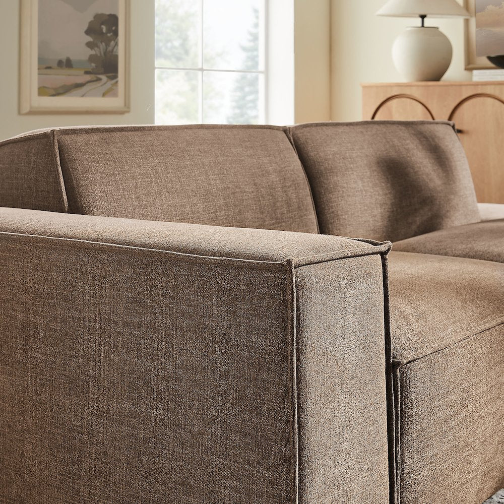 Restore 2-Piece Performance Fabric Upholstered Modular Loveseat
