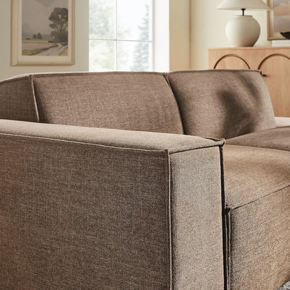 Restore 2-Piece Performance Fabric Upholstered Modular Loveseat