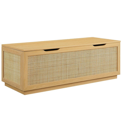 Soma Fluted 3-in-1 Hall Tree With Storage Bench and Coat Rack