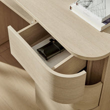 Mirae 55" 6-Drawer Curved Office Desk