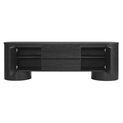 Duval 71 Inch Oval TV Cabinet