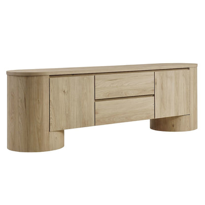 Duval 71 Inch Oval TV Cabinet
