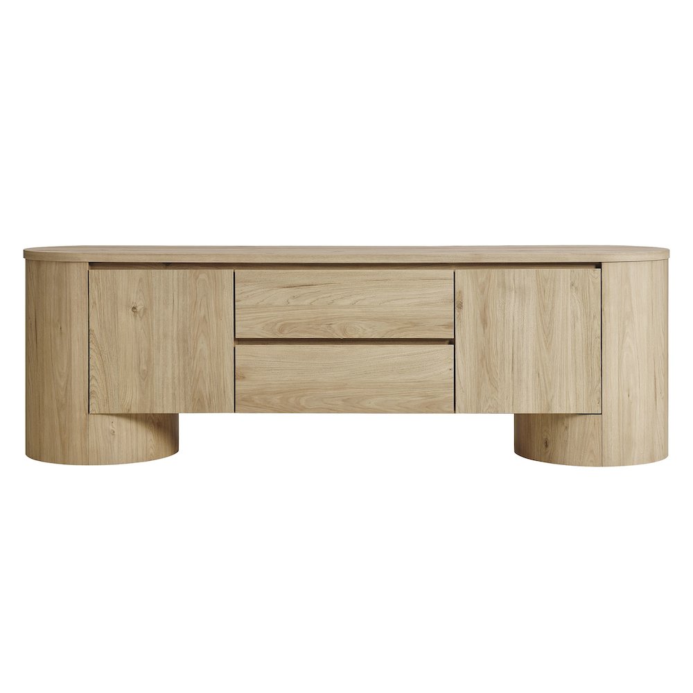 Duval 71 Inch Oval TV Cabinet