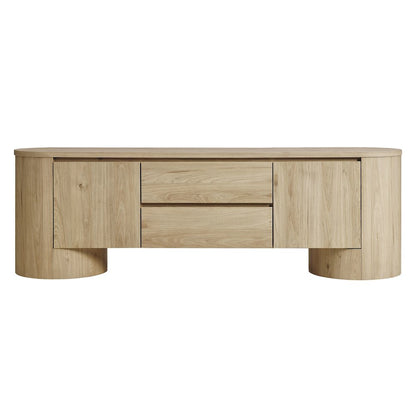Duval 71 Inch Oval TV Cabinet