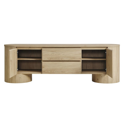Duval 71 Inch Oval TV Cabinet