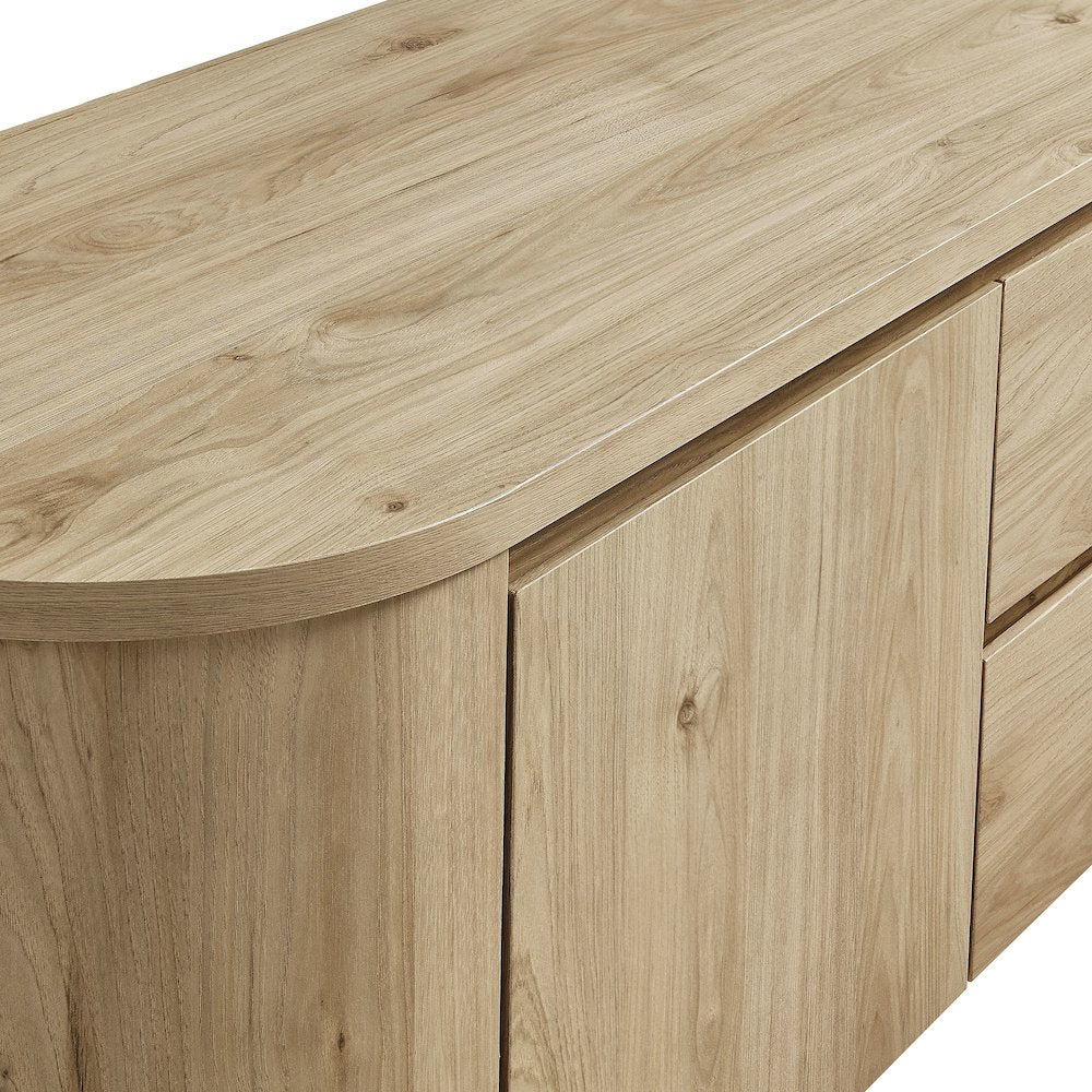 Duval 71 Inch Oval TV Cabinet