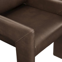 Daven Vegan Leather Dining Armchair