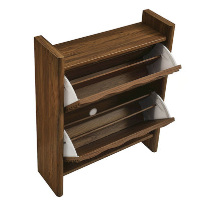 Emric Wave Shoe Cabinet