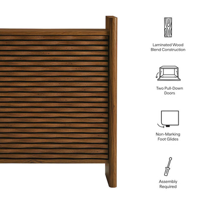 Emric Wave Shoe Cabinet