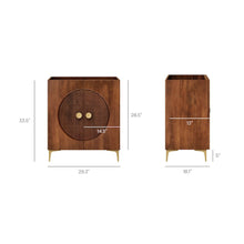 Vernon 30" Fluted Wood Vanity Cabinet Without Sink