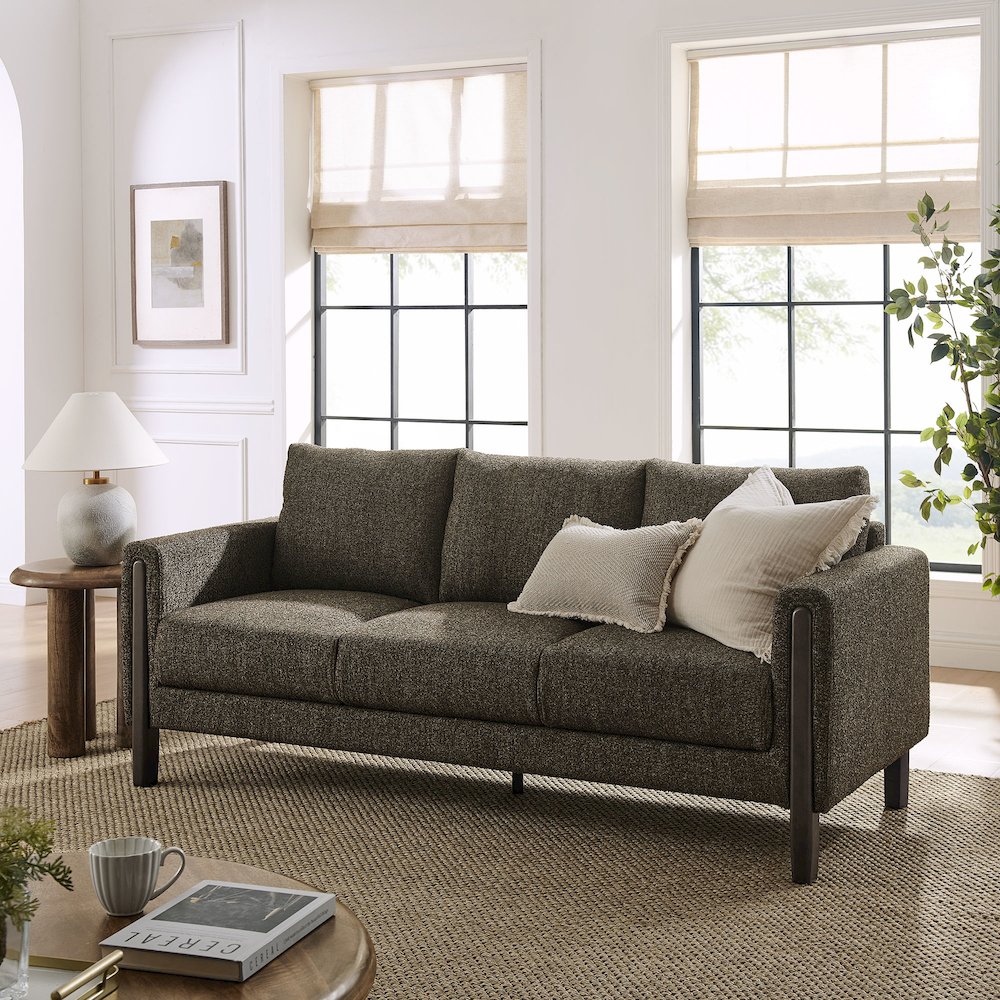Hawken Boucle Fabric Sofa