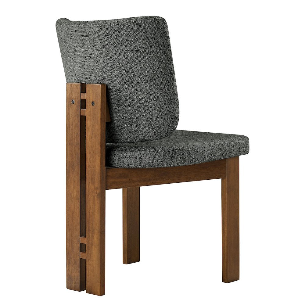 Alba Armless Upholstered Dining Chairs Set Of 2