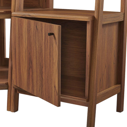 Bixby 3-piece Corner Bookshelf Set with Narrow Bookshelves