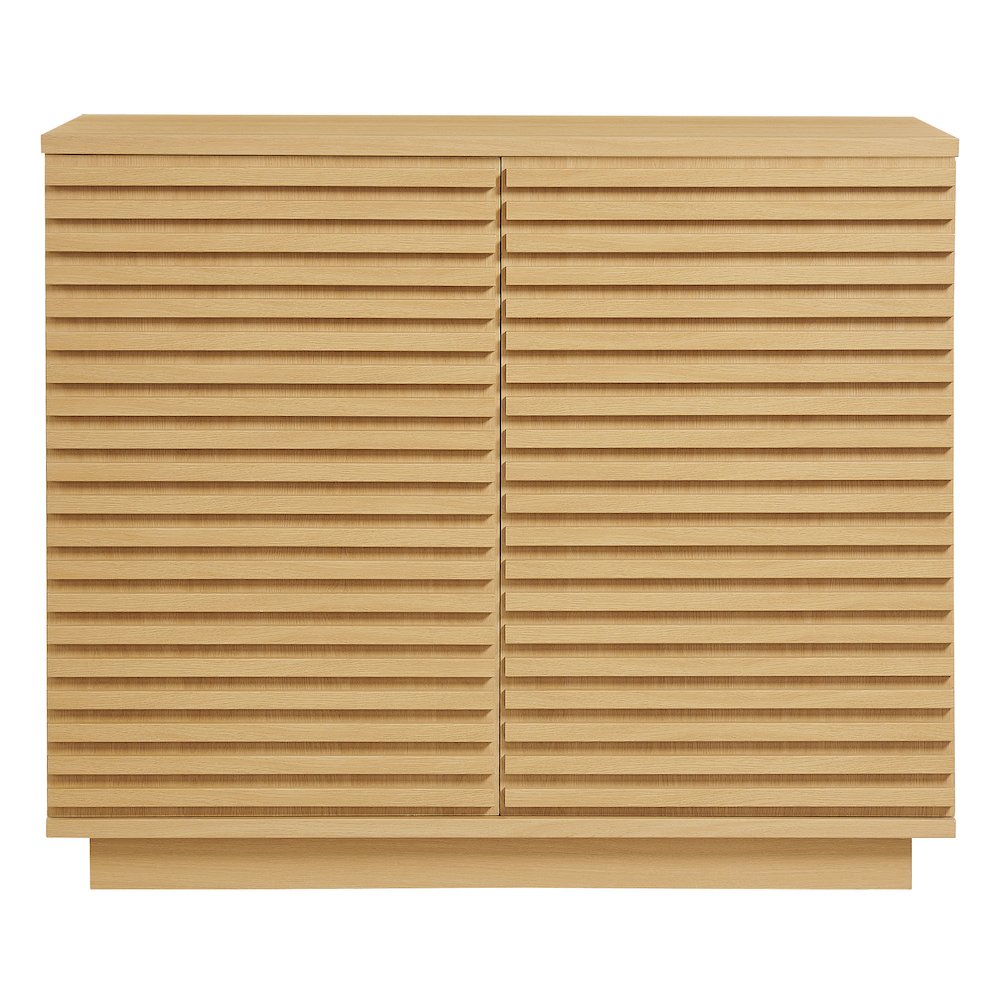 Render 2-Door Fluted Accent Cabinet