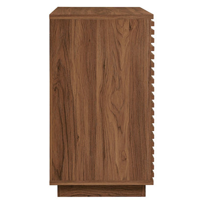 Render 2-Door Fluted Accent Cabinet