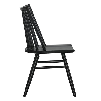 Alvar Spindle Back Dining Side Chairs Set of 2