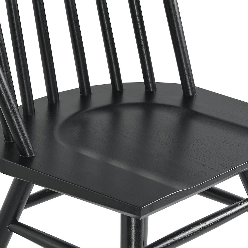 Alvar Spindle Back Dining Side Chairs Set of 2